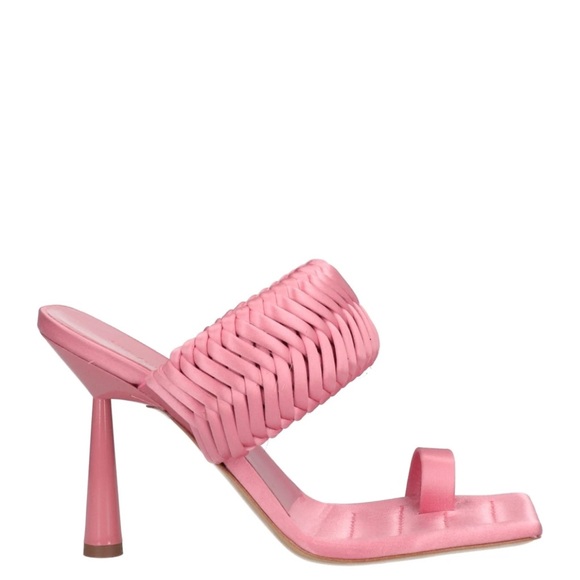 GIA BORGHINI x RHW Satin Toe Ring Sandals US9 UK6 EU39 Made in Italy $880